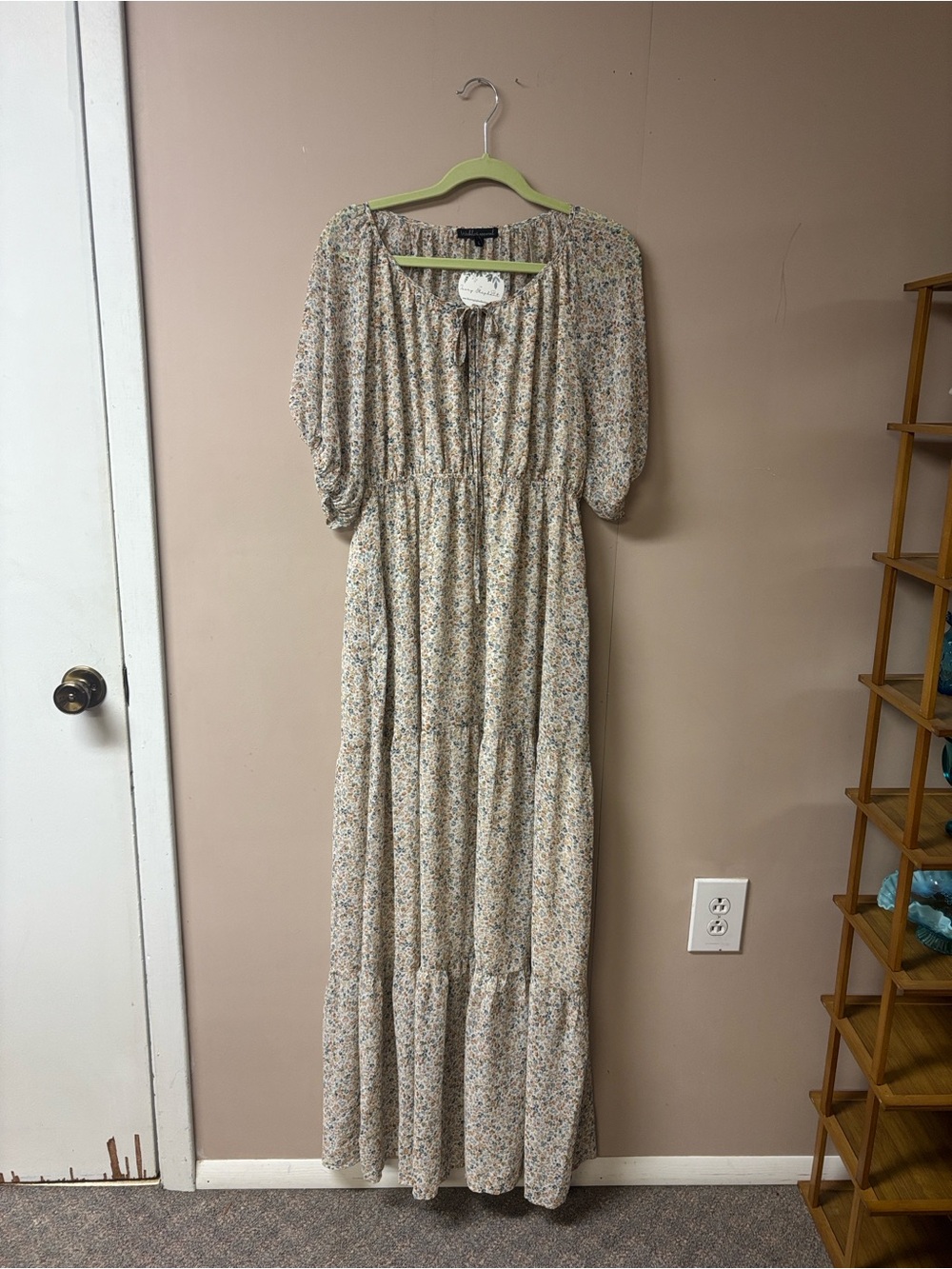 NWT Wishlist Maxi Dress Shabby Chic Boho L